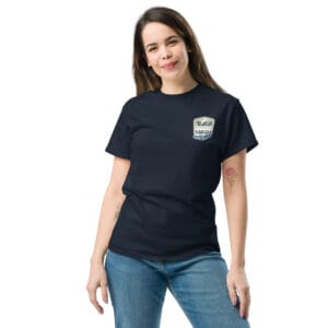 unisex classic tee navy front 675fdfa167cc2